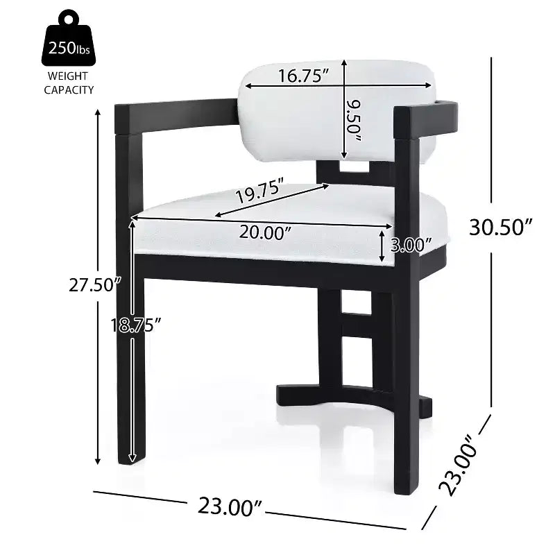 Christopher Knight Home Jace Set da Pranzo Imbottito a 3 Pezzi in Legno di Betulla e Alluminio