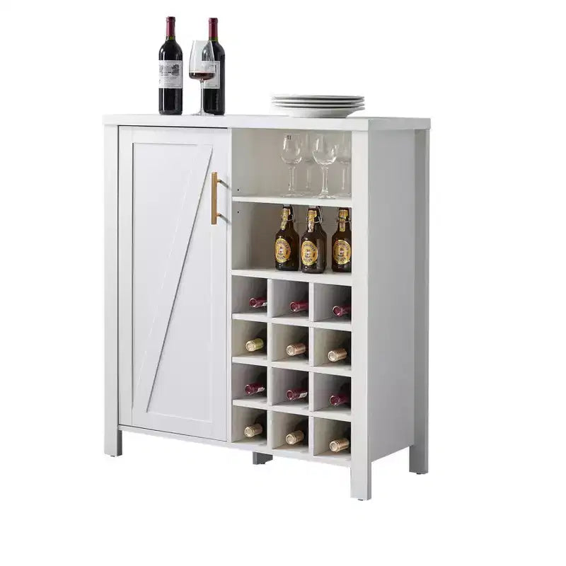 Kings Brand Furniture - Credenza Buffet Mobile Bar per Cucina, Soggiorno, Sala da Pranzo