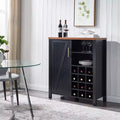 Kings Brand Furniture - Credenza Buffet Mobile Bar per Cucina, Soggiorno, Sala da Pranzo