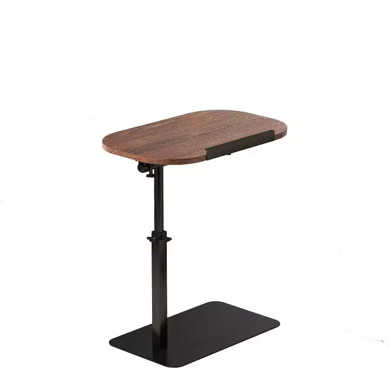 Tavolino da Divano Minimalista, Vassoio, Girevole a 360° e Regolabile in Altezza, Adatto per Piccoli Spazi, Tavolino da Comodino, Tavolino da Sedia
