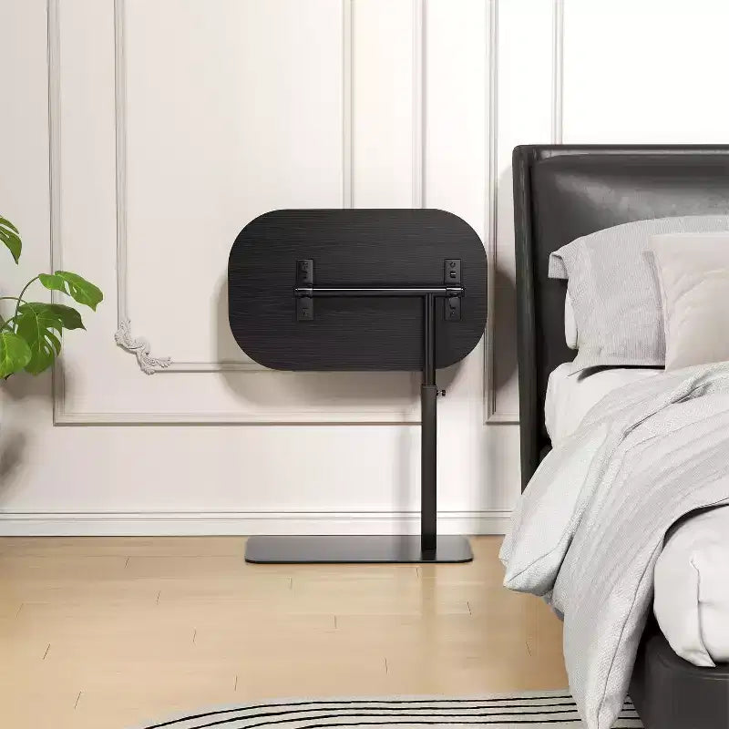 Tavolino da Divano Minimalista, Vassoio, Girevole a 360° e Regolabile in Altezza, Adatto per Piccoli Spazi, Tavolino da Comodino, Tavolino da Sedia
