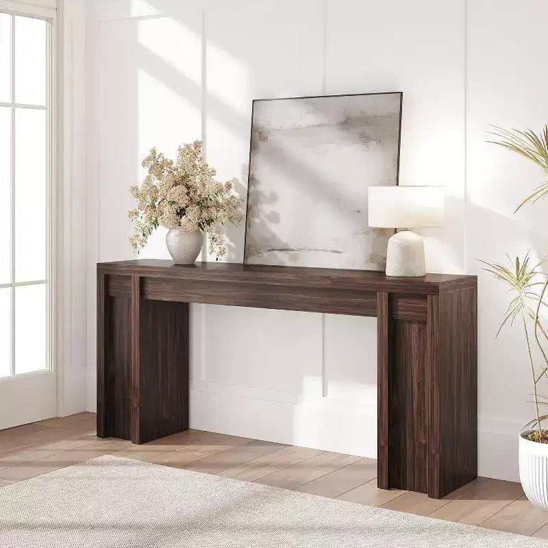 70 Extra-Long Console Table,Wooden Sofa Table for Behind Couch, Entryway, Foyer and Hallway