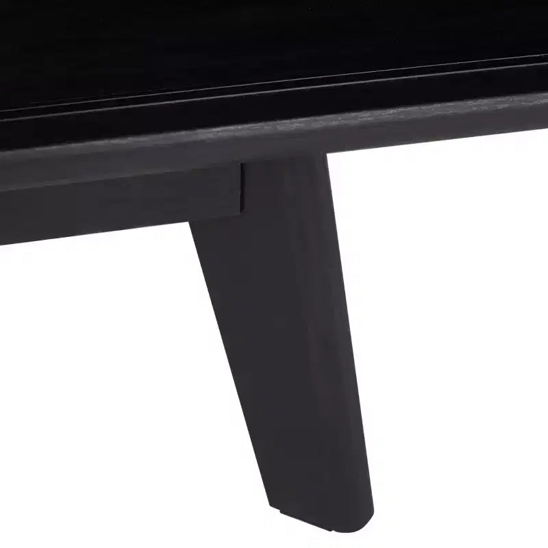 1-Door 2-Shelf Media Stand with Adjustable Shelves & Cable Management, Fits TVs up to 50"