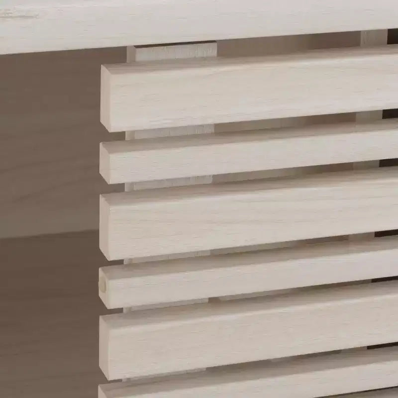 1-Door 2-Shelf Media Stand with Adjustable Shelves & Cable Management, Fits TVs up to 50"
