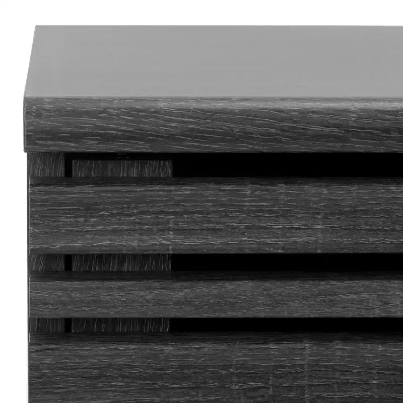 1-Door 2-Shelf Media Stand with Adjustable Shelves & Cable Management, Fits TVs up to 50"