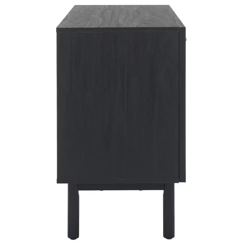 3-Door Sideboard Media Stand with Adjustable Shelves & Cable Management, Fits TVs up to 60"