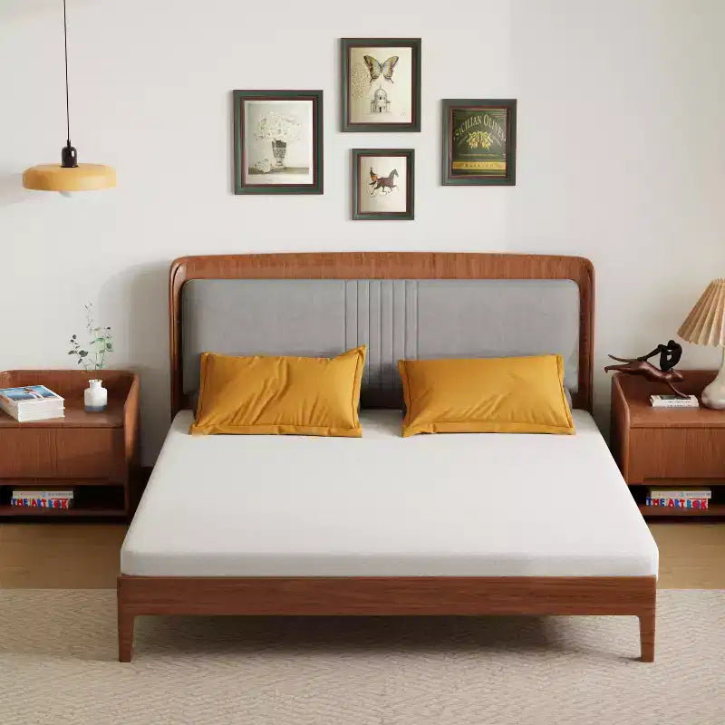 5 Inch Gel Memory Foam Mattress, CertiPUR-US Certified, Fiberglass Free, Bed-in-a-Box with Non-Slip Bottom